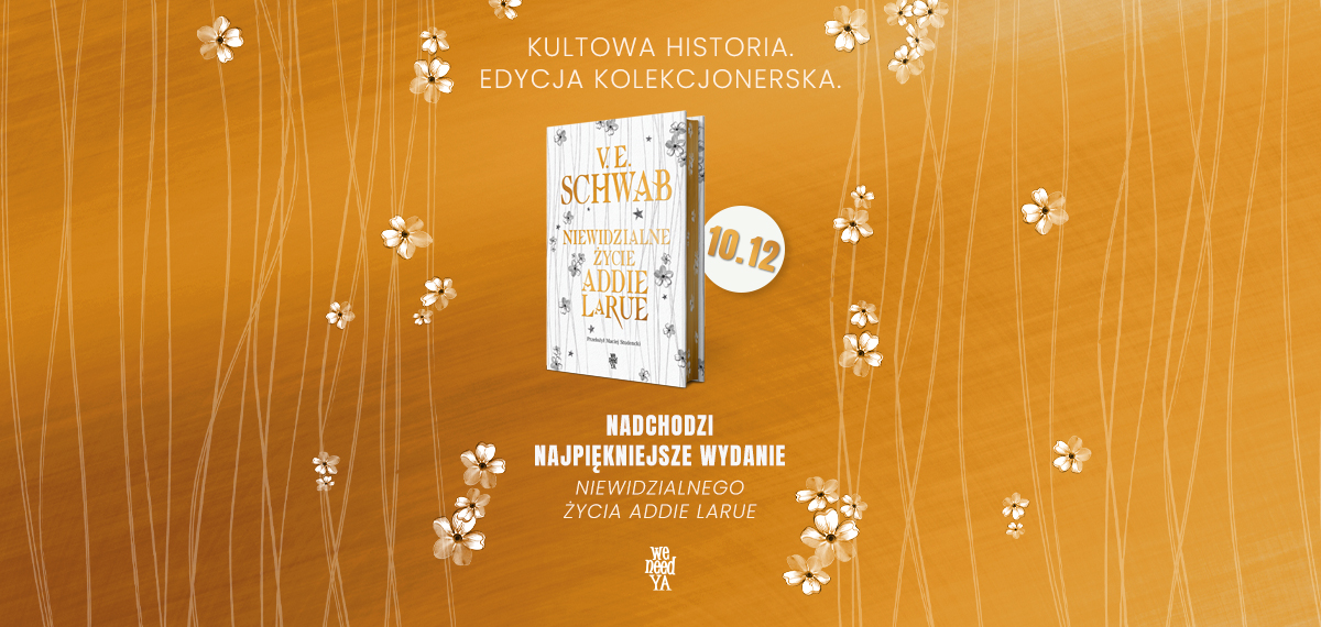 Białe wydanie Niewidzialnego życia Addie LaRue - PREMIERA 10.12