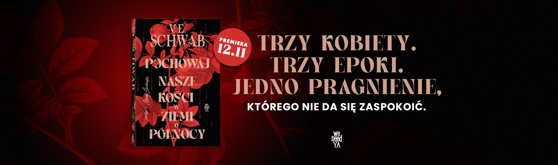 V.E. Schwab Pochowaj nasze kości w ziemi o północy - premiera 12.11