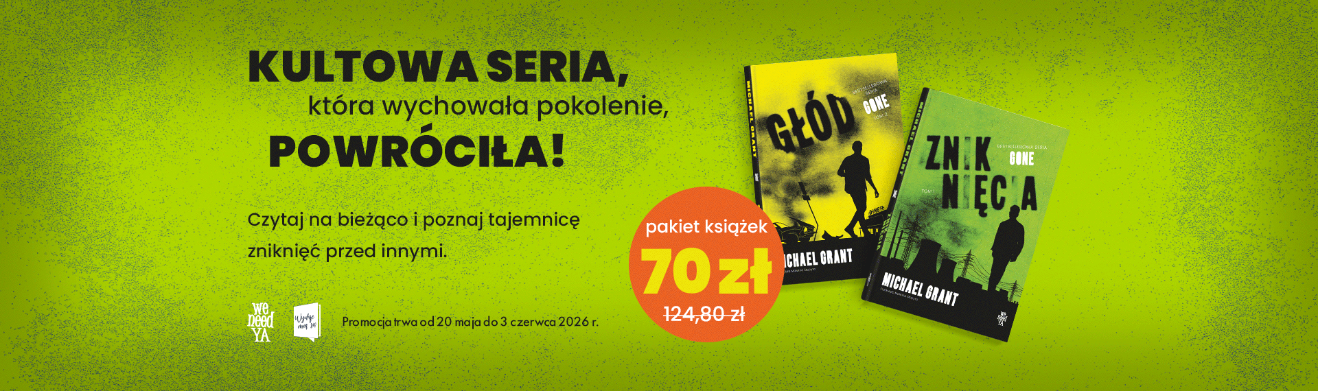 Pakiet Gone w promocji za 70 zł!