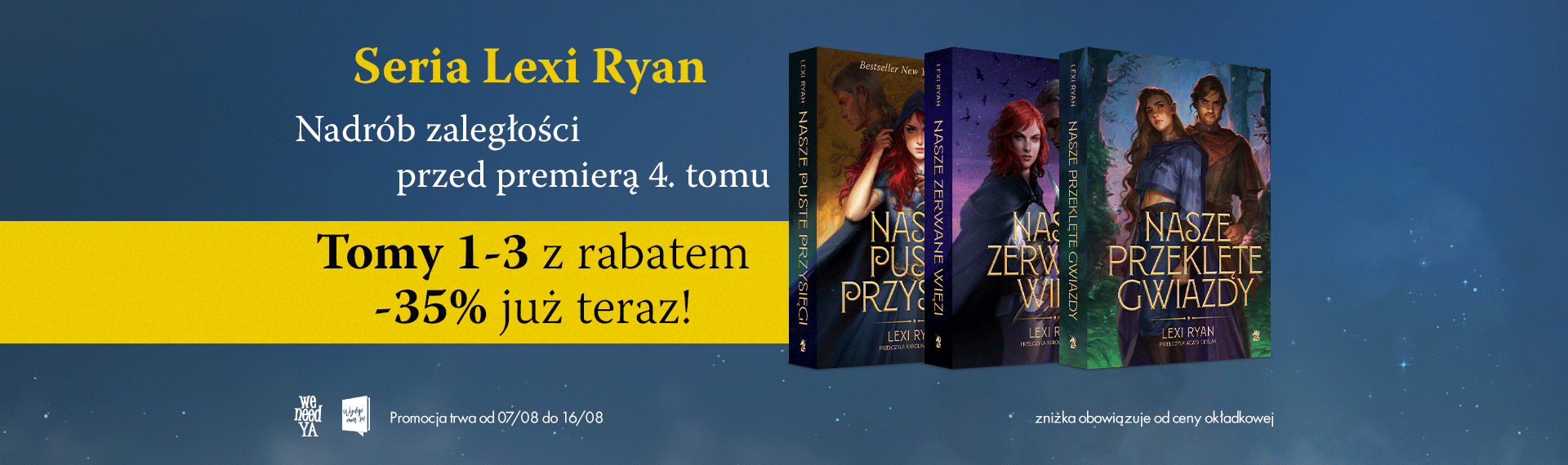 Promocja na serię Lexi Ryan!